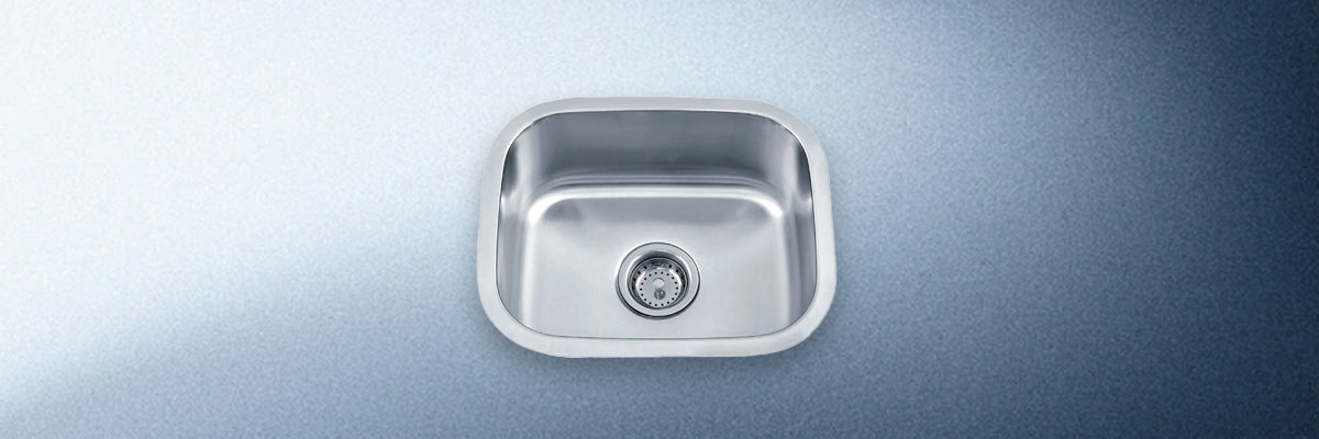 Undermount Single Bowl Stainless Steel Large Radius