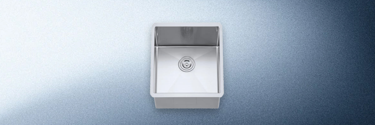 Undermount Single Bowl Stainless Steel Handcrafted