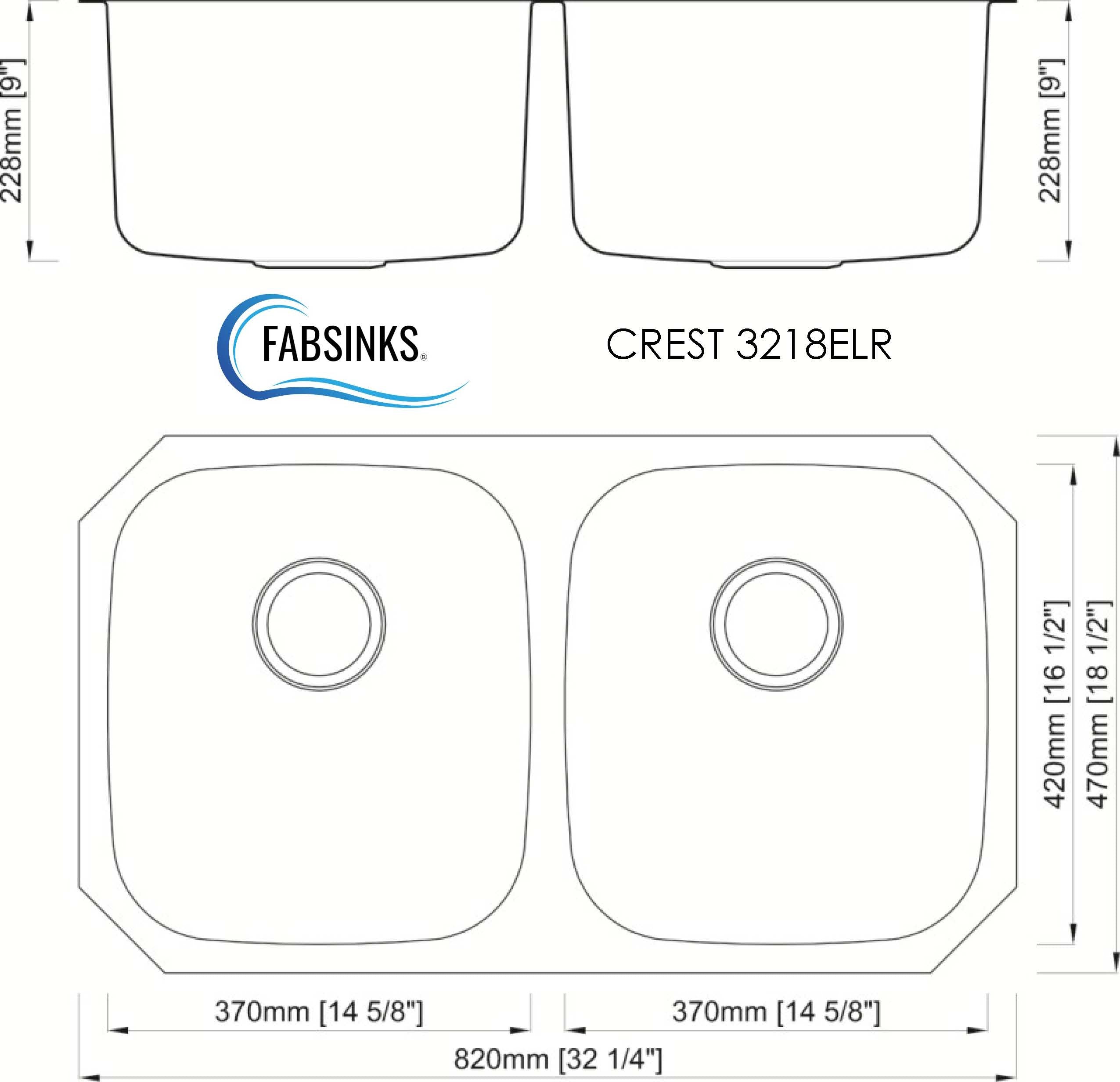 FABSINKS CREST 3218 ELR