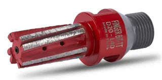 Dongsin Twin Segment Finger Bit 20 x 40mm 1/2" Gas