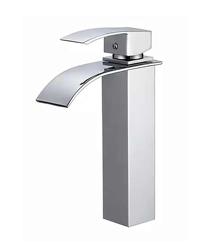 Single-Hole Single-Handle Deck Mount Bathroom Faucet