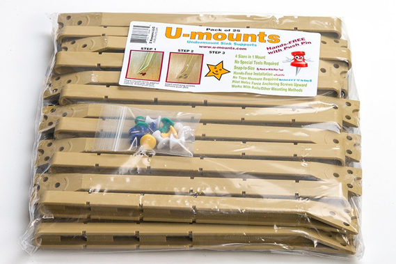 U-Mounts Sink Supports