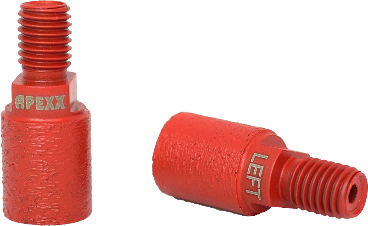 APEXX RED Reverse-Thread Incremental Cutting Bit