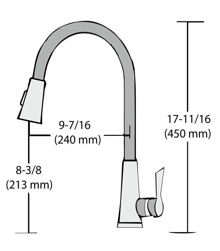 ONEX Pull Down Kitchen Sink Faucet